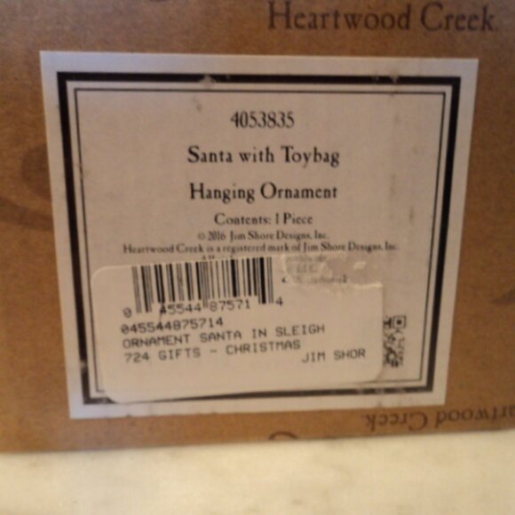 JIM Shore Christmas ornament - Picture 7 of 7